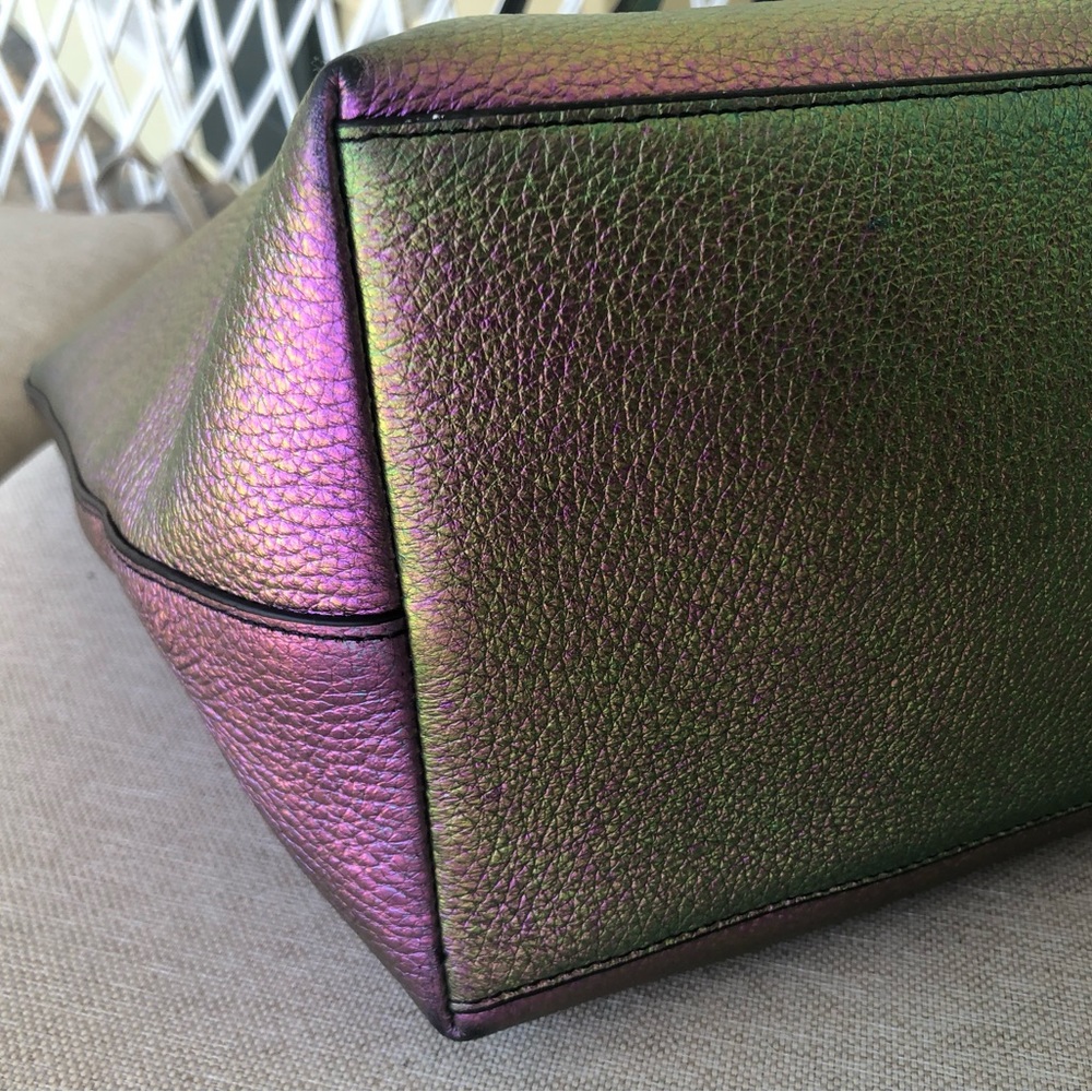 Coach Iridescent Pink Tote - Picture 11 of 15